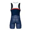 Sparx Men's Premium Triathlon Suit  Padded, Quick-Dry, Compression Fit, Lightweight Tri Suit for Swim, Bike, Run Race & Training (2XL, Navy Dragon) view 4