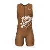 Sparx Men's Premium Triathlon Suit  Padded, Quick-Dry, Compression Fit, Lightweight Tri Suit for Swim, Bike, Run Race & Training (3XL, Stay Humble) view 2