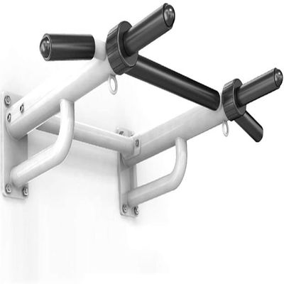 Fitness Training Pull Up Bar for Men & Women Pull-up Bars Wall Mounted,Upper Body Workout Bar Door,with More Stable 8-hole Design,for Calisthenics,Cross Fit,Commercial Or Home Gym ( Color : White , Si