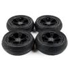175mm Off-Road Pneumatic Electric Skateboard Wheels Kit - 4 Wheels, 2 Pulleys (66T), 2 Belts (360-5M), 2 Extra Tubes, Standard Skateboard Bearing Diameter 8mm, Fits 2in1 Electric Longboards view 4