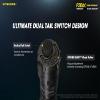 EdisonBright Nitecore P20iX 4000 Lumen USB Rechargeable Professional Tactical Flashlight, RSW2i Remote Switch Bundle Charging Adapter view 3