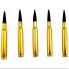 308 Winchester Snap caps - Dummy Training Rounds - Set of 5 (Black & Brass) view 1