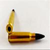 308 Winchester Snap caps - Dummy Training Rounds - Set of 5 (Black & Brass) view 3