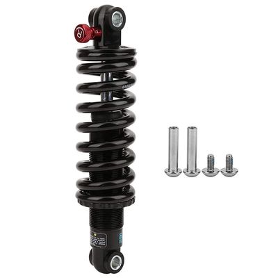 ZECHAO Bike Shock Absorber Spring,Mountain Bike Spring Shock Ab-sorber Hydraulic Shock Ab-sorber Electric Vehicle Scooter Rear Shocks (Color : 165mm/6.5in, Size : 750 Lbs)