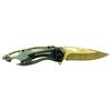 Blue Steel Personalized Laser Engrave Pocket Knife, Fathers Day, Groomsmen Gift, Graduation Gifts, Gifts for Men Free Engraving 4.5" CLOSED (MT-A705GGN) view 3