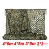 2 * 3/3 * 3/3 * 4/3 * 5/4 * 4/4 * 5/4 * 6Meter Camouflage Net Camo Netting Shade Mesh Hunting Garden Car Outdoor Camping Sun Shelter Tent (Color : Blue, Size : 2x3 Meter) view 2