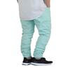 AIRNINE Men's Premium Twill Drop Crotch Jogger Pants S-5XL (Mint, 5X-Large) view 2