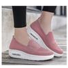 2023 New Air Cushion Orthopedic Shoes,Mesh up Stretch Platform Casual Walking Shoes,Women's Orthopedic Sneakers,Orthopedic Stretch Shoes for Women Arch Support (Blue, 535) view 2