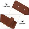 3pcs Blanket Straps Travel Yoga Mat Decorative Throw Blankets Adjustable Blanket Strap Camping Blanket Carrier Exercise Mat Sling Travel Mat Strap Pu Leather Fitness Tape Outdoor view 2