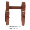 3pcs Blanket Straps Travel Yoga Mat Decorative Throw Blankets Adjustable Blanket Strap Camping Blanket Carrier Exercise Mat Sling Travel Mat Strap Pu Leather Fitness Tape Outdoor view 4