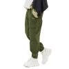 MINI PANDA Girls Pants,Stretchy Loose Fitting Girls Pants Size 6-17 TrendyOlive,6 view 1