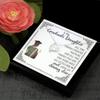 Solitaire Crystal Necklace Graduate Daughter Necklace, Gifts for Her Women Graduation Keepsake, From Father or Mother, Present From Dad or Mom, Mess view 4