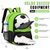 Hsmihair Youth Soccer Bag-Soccer Backpack&Backpack for Football Basketball,with Ball Compartment Separate Cleat Package view 2