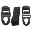 kzfuli Kayak Seat Repair Kit - Seat Clips, Hooks, and Nylon Webbing. Suitable for Lifetime Emotion Pack (2 Sets in Black) view 1
