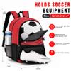 Hsmihair Youth Soccer Bag-Soccer Backpack&Backpack for Football Basketball,with Ball Compartment Separate Cleat Package view 2