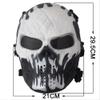 Paintball Tactical Full Face Protection Skull Mask Skeleton Army Outdoor Accessory view 4