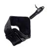 B3 Archery Clash Dual-Caliper Roller-Sear Fully Radiused Springless Archery Compound Bow Arrow Wrist Strap Release Aid w/Auto Close Jaws & Trigger, Adjustable Travel - Black, Swivel Stem Connector view 4