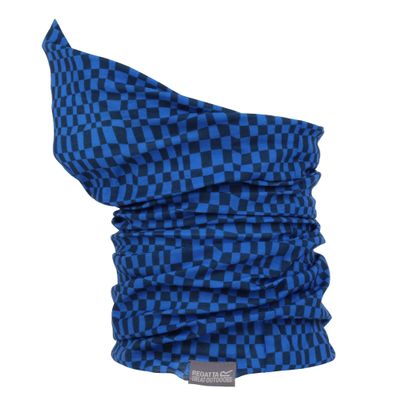 Regatta Childrens/Kids Checkerboard Neck Warmer (One Size) (Skydiver Blue)