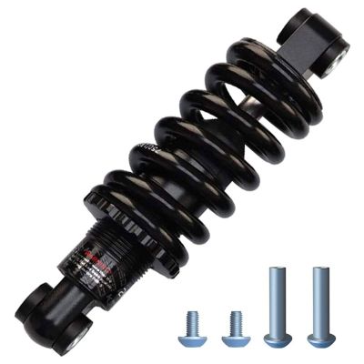 ZECHAO 125/150/165/190mm Mountain Downhill Rear Shock Bike Parts for XC Soft Tail Dirt Bike Rear Suspension Shock Absorber Rear Shocks (Color : 125mm, Size : 1800 Lbs)