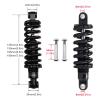 ZECHAO Mountain Bike Spring Shock Absorber,XC Soft Tail Bike Shock Absorber 125mm/150mm/ 165mm/ 190mm with Bushing Screw Rear Shocks (Size : 125mm-1000 Lbs) view 2