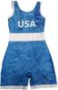 Athena Wrestling - Ice Womens/Girls Freestyle Singlet view 2