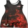 Athena Wrestling - Fire Womens/Girls Freestyle Singlet view 1