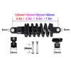 ZECHAO 150mm Dirt Bike Rear Suspension Shock Absorber,Mountain Bike Shock Absorber Adjustable Spring for Downhill Mountain Bike Road Bike Rear Shocks (Size : 250 Lbs) view 2