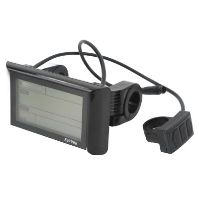 Honio SW900 LCD Display, Modification Part Electric Bike LCD Display Meter Easy Installation for Electric Scooter