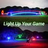 TOSY Flying Disc - 108 RGB Multicolor LEDs, Super Bright, Smart Modes, Cool Valentine Easter Gift, Camping Toy for Kid/Teen/Adult, Auto Light Up, Rechargeable, Waterproof, 175g view 3