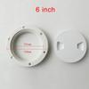 MOUDOAUER Plastic Round Access Hatch Cover Lid Deck Plate Anti-Slip Panel Boat/Marine Replacement Parts Accessory view 2