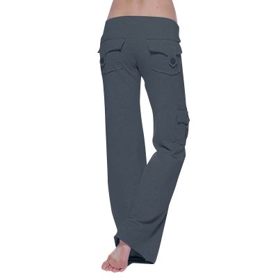 Cargo Pants for Women Fashion Drawstring Waist Pants Wide Leg Flared Trousers Summer Going Out Travel Comfy Cargos