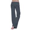 Cargo Pants for Women Fashion Drawstring Waist Pants Wide Leg Flared Trousers Summer Going Out Travel Comfy Cargos view 1