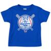 Take Me Out to The Ball Game Baby Apparel for Los Angeles Baseball Fans (NB-7T) (Royal Toddler Tee, 2T) view 1