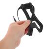 2-Pack Bike Toe Clip Pedals with Straps - Toddmomy Adjustable Road/Commuter Bicycle Toe Cages Fits Most Adult Bikes view 3