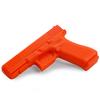 American Safety Props - Non-Functional Solid Polymer Holster Molding Gun Prop - (Natural) - Blaze Orange - U.S.A. Made - Compatible with Glock 22 Gen 5 view 3