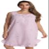 Dreamcrest Sleeveless Seersucker Gowns 6512-PUR-XL view 1
