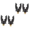 INOOMP 4pcs Garage Door Fishing Rod Holders Ice Fishing Pole Holder Boat Storage No Moving Parts view 1