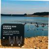 INOOMP 4pcs Garage Door Fishing Rod Holders Ice Fishing Pole Holder Boat Storage No Moving Parts view 4