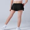 3 Pack Girls Flowy Shorts with Spandex Liner 2-in-1 Youth Butterfly Skirts for Fitness, Running, Sports (Set 8, Youth X-Small) view 4