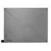 Matador Pocket Blanket 4.0 - White (Seats 2-4); Foldable Picnic and Concert Blanket; Sand Proof Beach Blanket with Stakes; Picnic Tarp, Outdoor Blanket for Grass view 2