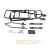 BESPORTBLE Bike Rack for Back of Bike: Aluminum Alloy Bicycle Carrier Rack Adjustable Bicycle Rear Luggage Carrier for Mountainbikes ebike view 3