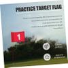 Toddmomy Golf Hole Flag for Outdoor Golf Putting Practice and Mini Accessories view 2