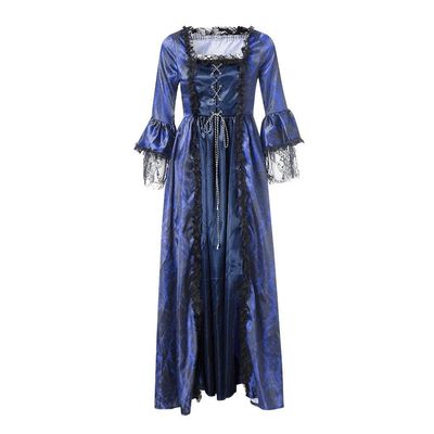 18Th Century Dress for Women Flare Sleeve Lace Up Victorian Ball Gown Queen Vintage Medieval Costume Plus Size Renaissance Costumes