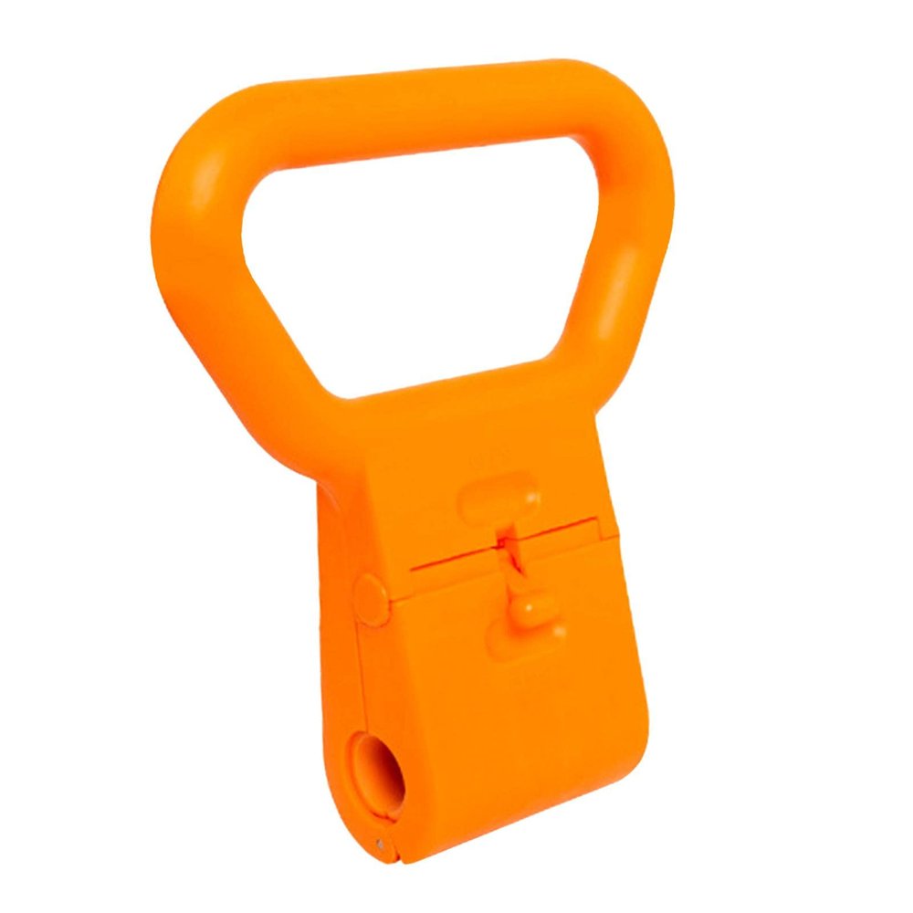 Fancyes Kettlebell Grip with Handle Men Women Comfortable Exercise Dumbbells Grip Kettle Grip for Outdoor Strength Training Travel Workout Gym