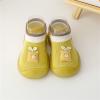Children Summer Spring Dance Socks Shoes Toddler Kids Infant Newborn Baby Boys Girls First Walkers (Yellow, 6-12 Months) view 2