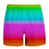 Ymosrh Mens Bathing Suit, Board Shorts Men's Stretch Shorts Men Swimming Trunks Tall Summer Swim Quick Dry Shorts with Pockets Plus Gradient Print Beach Shorts for Big and Swim Bathing (5XL, Purple) view 4
