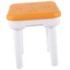 WOONEKY Sturdy Non- Stool for Boys and Girls Imitation Leather Shoe Changing Stool Comfortable for Home Use for Safe Toy Use view 1