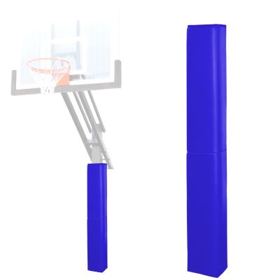 Katop Square Basketball Pole Pad, Heavy Duty Protective Pole Padding Fits 5"x5", 6"x6" Pole&Base, Durable UV-Resistant Waterproof Basketball Hoop Padding for Player Safety Outdoor and Indoor