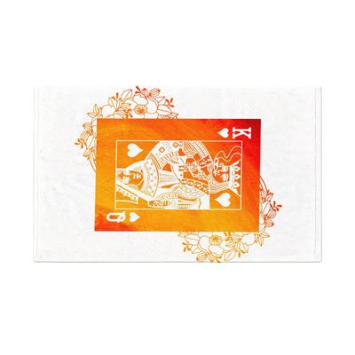 Playing Card Printed Sport Towel - King Sport & Workout Towel - Unique Design Gym Towel