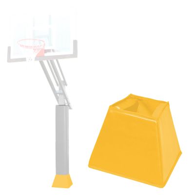 Katop Square Basketball Pole Pad, Heavy Duty Protective Pole Padding Fits 5"x5", 6"x6" Pole&Base, Durable UV-Resistant Waterproof Basketball Hoop Padding for Player Safety Outdoor and Indoor